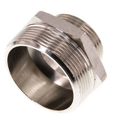 G 2'' x G 1 1/4'' Vernikkeld Messing Borstnippel 16 Bar