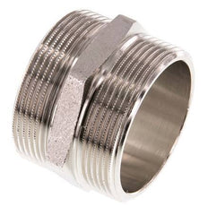 G 2'' Vernikkeld Messing Borstnippel 16 Bar