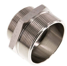 G 2 1/2'' x G 2'' Vernikkeld Messing Borstnippel 16 Bar