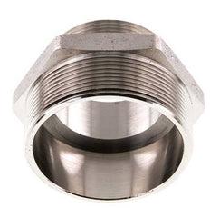 G 2 1/2'' x G 2'' Vernikkeld Messing Borstnippel 16 Bar