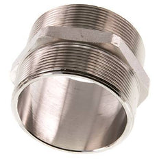 G 2 1/2'' Vernikkeld Messing Borstnippel 16 Bar