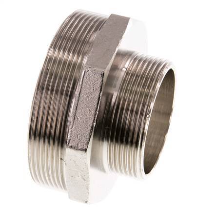 G 3'' x G 2'' Vernikkeld Messing Borstnippel 16 Bar