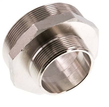 G 3'' x G 2'' Vernikkeld Messing Borstnippel 16 Bar