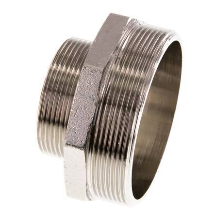 G 3'' x G 2'' Vernikkeld Messing Borstnippel 16 Bar