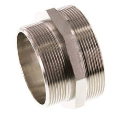 G 3'' x G 2 1/2'' Vernikkeld Messing Borstnippel 16 Bar