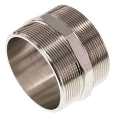 G 3'' Vernikkeld Messing Borstnippel 16 Bar