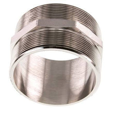 G 3'' Vernikkeld Messing Borstnippel 16 Bar