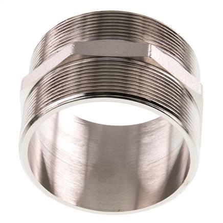 G 3'' Vernikkeld Messing Borstnippel 16 Bar