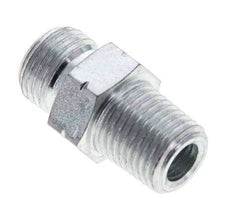 UNF 9/16''-18 x 1/4'' NPT Verzinkt Stalen Borstnippel ORFS 630 Bar - Hydrauliek