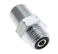 UNF 9/16''-18 x 1/4'' NPT Verzinkt Stalen Borstnippel ORFS 630 Bar - Hydrauliek