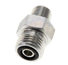 UNF 9/16''-18 x 1/8'' NPT Verzinkt Stalen Borstnippel ORFS 630 Bar - Hydrauliek
