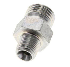 UNF 9/16''-18 x 1/8'' NPT Verzinkt Stalen Borstnippel ORFS 630 Bar - Hydrauliek