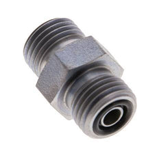 UNF 9/16''-18 Verzinkt Stalen Borstnippel ORFS 630 Bar - Hydrauliek [2 Stuks]