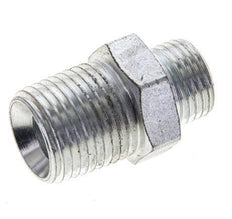 UN 11/16''-16 x 1/2'' NPT Verzinkt Stalen Borstnippel ORFS 630 Bar - Hydrauliek