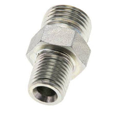 UN 11/16''-16 x 1/4'' NPT Verzinkt Stalen Borstnippel ORFS 630 Bar - Hydrauliek
