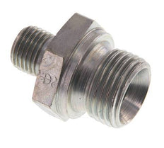 G 1/2'' x G 1/4'' Verzinkt Stalen Borstnippel 400 Bar - Hydrauliek [2 Stuks]