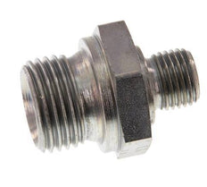 G 1/2'' x G 1/4'' Verzinkt Stalen Borstnippel 400 Bar - Hydrauliek [2 Stuks]