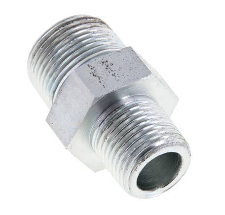 1/2'' NPT x 3/4'' NPT Verzinkt Stalen Borstnippel 170 Bar - Hydrauliek