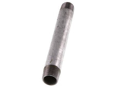 R 1/2'' Zinc plated Steel Double Pipe Nipple 50 Bar DIN 2982 - 150mm [5 Pieces]
