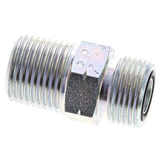 UN 13/16''-16 x 1/2'' NPT Verzinkt Stalen Borstnippel ORFS 630 Bar - Hydrauliek