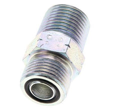 UN 13/16''-16 x 1/2'' NPT Verzinkt Stalen Borstnippel ORFS 630 Bar - Hydrauliek