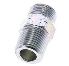 UN 13/16''-16 x 1/2'' NPT Verzinkt Stalen Borstnippel ORFS 630 Bar - Hydrauliek