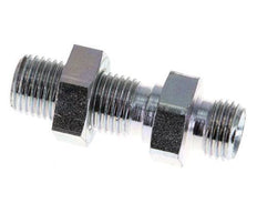 G 1/4'' Verzinkt Stalen Schotdoorvoer Borstnippel 350 Bar - Hydrauliek