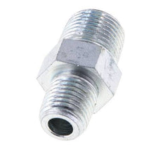 1/4'' NPT x 3/8'' NPT Verzinkt Stalen Borstnippel 210 Bar - Hydrauliek