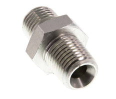 1/4'' NPT x G 1/4'' Verzinkt Stalen Borstnippel 3-delig 800 Bar - Hydrauliek