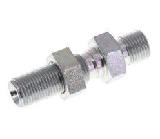 G 1/8'' Verzinkt Stalen Schotdoorvoer Borstnippel 475 Bar - Hydrauliek