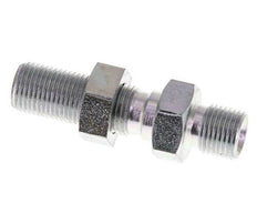 G 1/8'' Verzinkt Stalen Schotdoorvoer Borstnippel 475 Bar - Hydrauliek