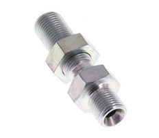 G 1/8'' Verzinkt Stalen Schotdoorvoer Borstnippel 475 Bar - Hydrauliek