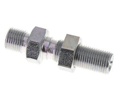 G 1/8'' Verzinkt Stalen Schotdoorvoer Borstnippel 475 Bar - Hydrauliek