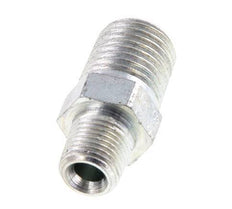 1/8'' NPT x 1/4'' NPT Verzinkt Stalen Borstnippel 375 Bar - Hydrauliek [2 Stuks]