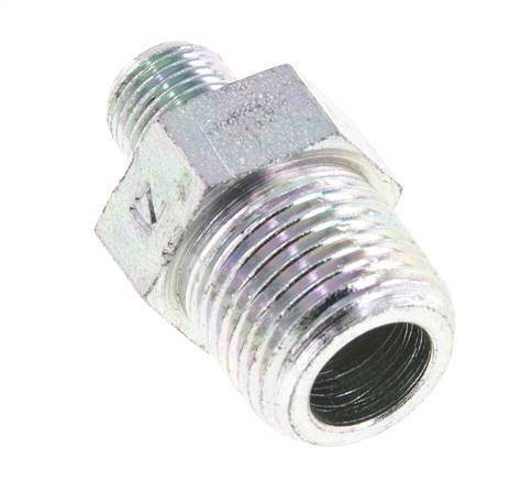 1/8'' NPT x 3/8'' NPT Verzinkt Stalen Borstnippel 210 Bar - Hydrauliek