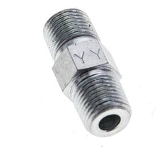 1/8'' NPT Verzinkt Stalen Borstnippel 345 Bar - Hydrauliek [2 Stuks]