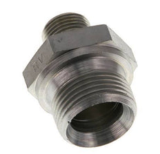 G 3/4'' x G 3/8'' Verzinkt Stalen Borstnippel 400 Bar - Hydrauliek