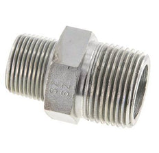 3/4'' NPT x 1'' NPT Verzinkt Stalen Borstnippel 140 Bar - Hydrauliek