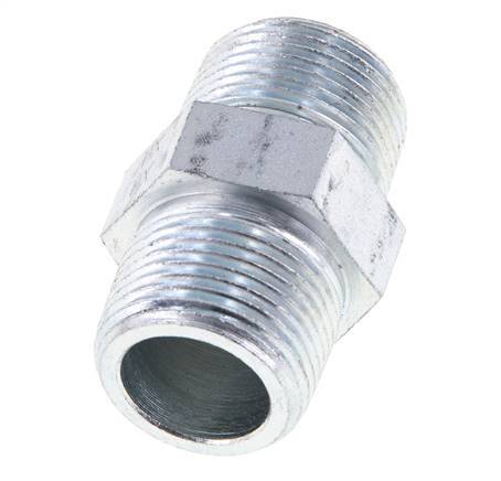 3/4'' NPT Verzinkt Stalen Borstnippel 170 Bar - Hydrauliek