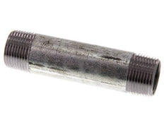 R 3/4'' Zinc plated Steel Double Pipe Nipple 50 Bar DIN 2982 - 100mm [5 Pieces]