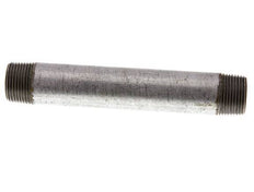 R 3/4'' Zinc plated Steel Double Pipe Nipple 50 Bar DIN 2982 - 150mm [5 Pieces]