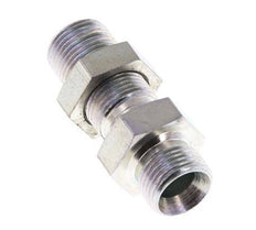 G 3/8'' Verzinkt Stalen Schotdoorvoer Borstnippel 325 Bar - Hydrauliek