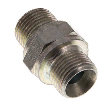 G 3/8'' Verzinkt Stalen Borstnippel 400 Bar - Hydrauliek [2 Stuks]