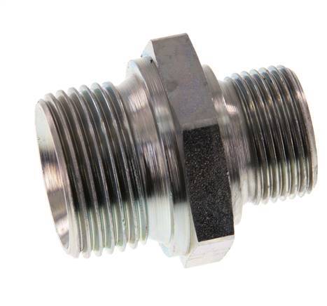 G 1'' x G 3/4'' Verzinkt Stalen Borstnippel 345 Bar - Hydrauliek