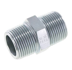 1'' NPT Verzinkt Stalen Borstnippel 140 Bar - Hydrauliek