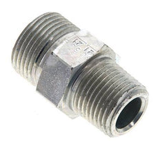 UNS 1''-14 x 1/2'' NPT Verzinkt Stalen Borstnippel ORFS 400 Bar - Hydrauliek