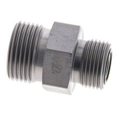 UNS 1''-14 x UN 13/16''-16 Verzinkt Stalen Borstnippel ORFS 400 Bar - Hydrauliek