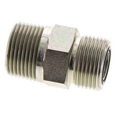 UNS 1''-14 x 3/4'' NPT Verzinkt Stalen Borstnippel ORFS 400 Bar - Hydrauliek