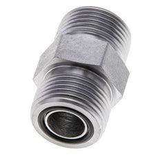 UNS 1''-14 Verzinkt Stalen Borstnippel ORFS 400 Bar - Hydrauliek