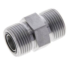 UNS 1''-14 Verzinkt Stalen Borstnippel ORFS 400 Bar - Hydrauliek